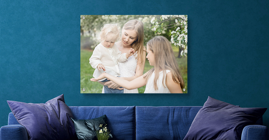 Metal Photo Prints for Mothers Day