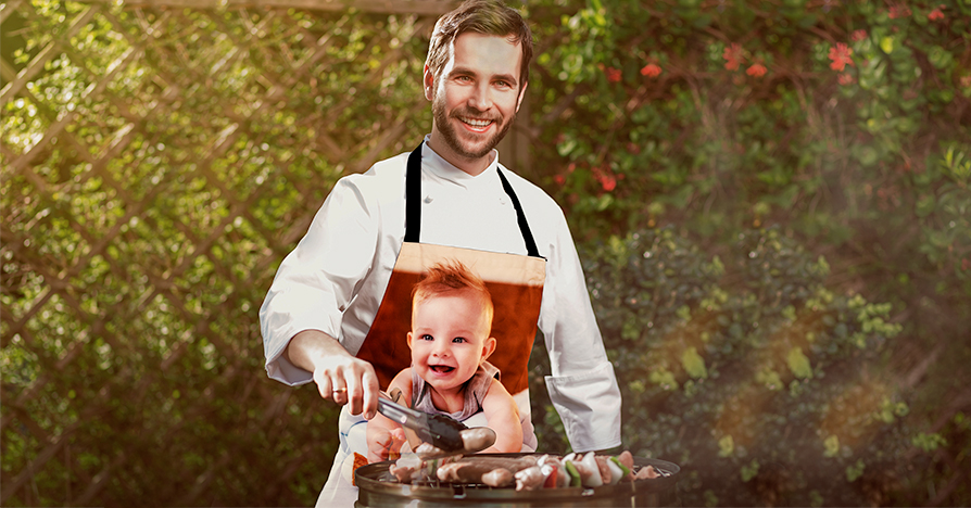 Custom Photo Apron