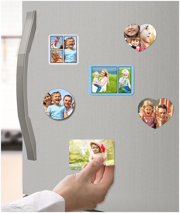 custom kids fridge photo magnets 