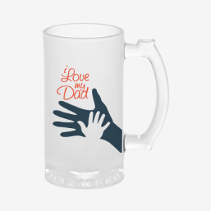 Personalised dad beer mug australia