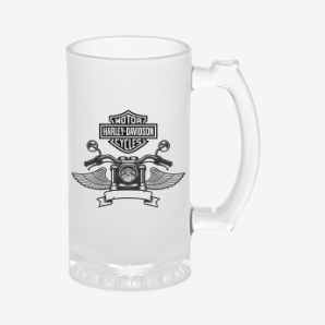 Personalised harley davidson beer mug australia