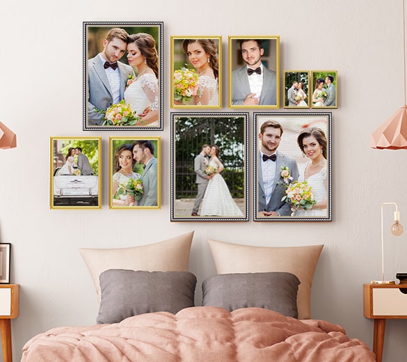 Wedding Photo Frame Canvas Prints Australia CanvasChamp